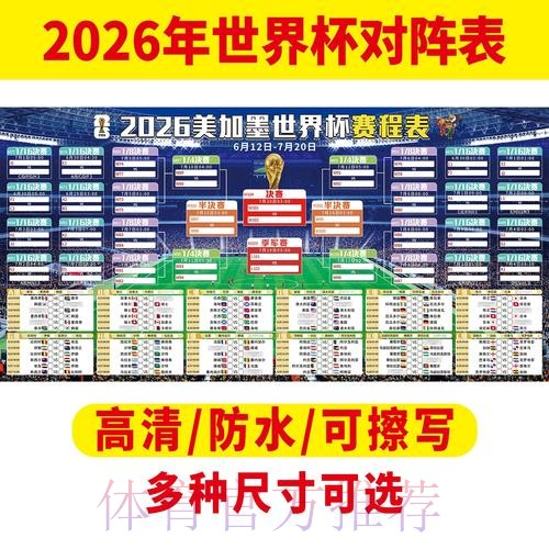 2026世界杯完整赛程官方发布赛事详情查询入口 2026世界杯完整赛程官方发布赛事详情查询入口